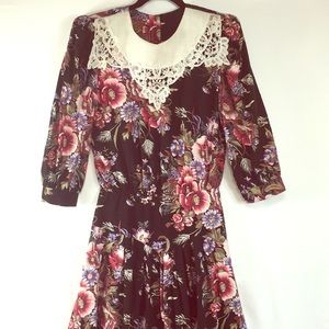 Vintage Size 12 Midi Dress